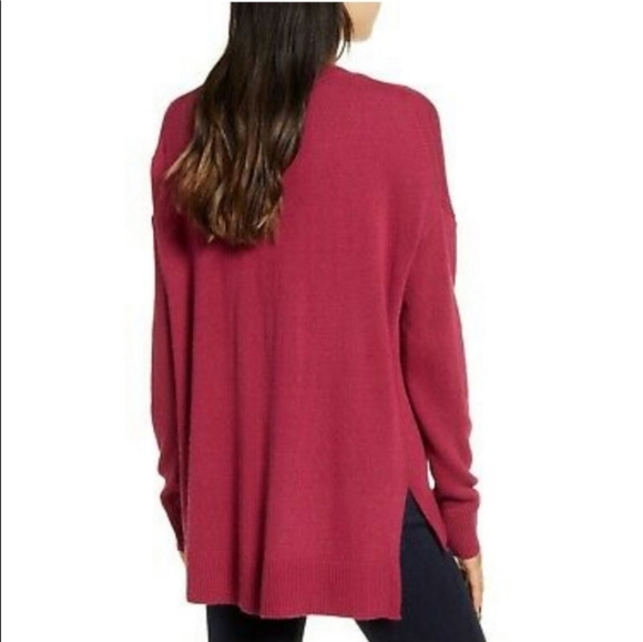 Chelsea 28 High/Low Crewneck Sweater SZ Med - Picture 3 of 8